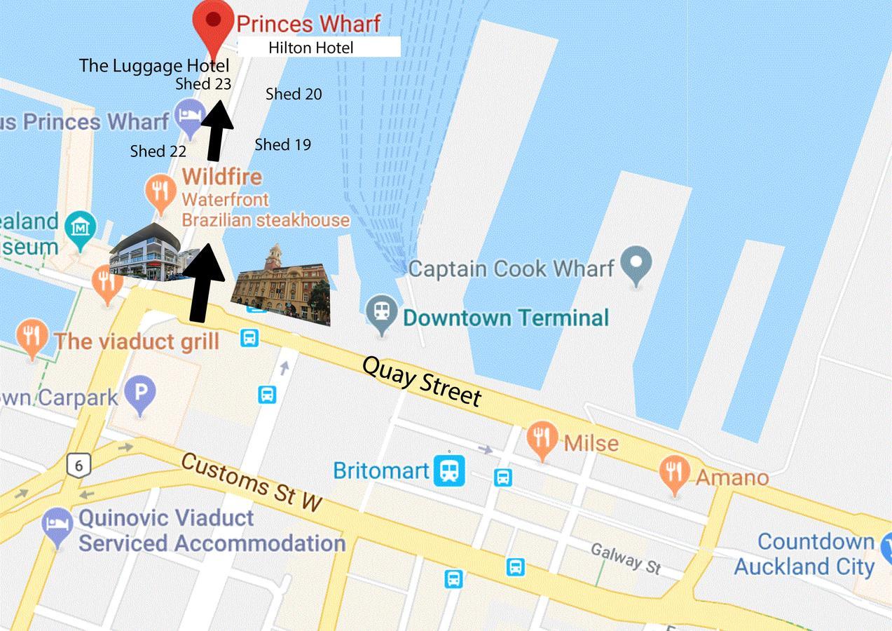 Princes Wharf Boutique Apartments Όκλαντ Εξωτερικό φωτογραφία